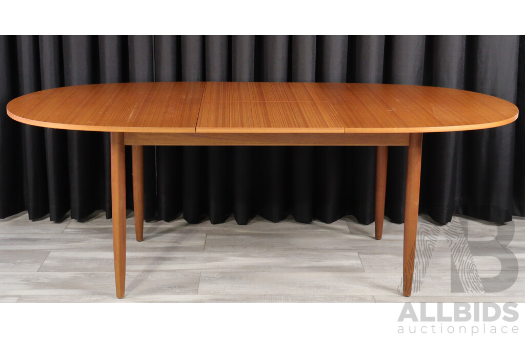 Vintage Teak Veneered Seven Piece Dining Suite by Elite Furniture