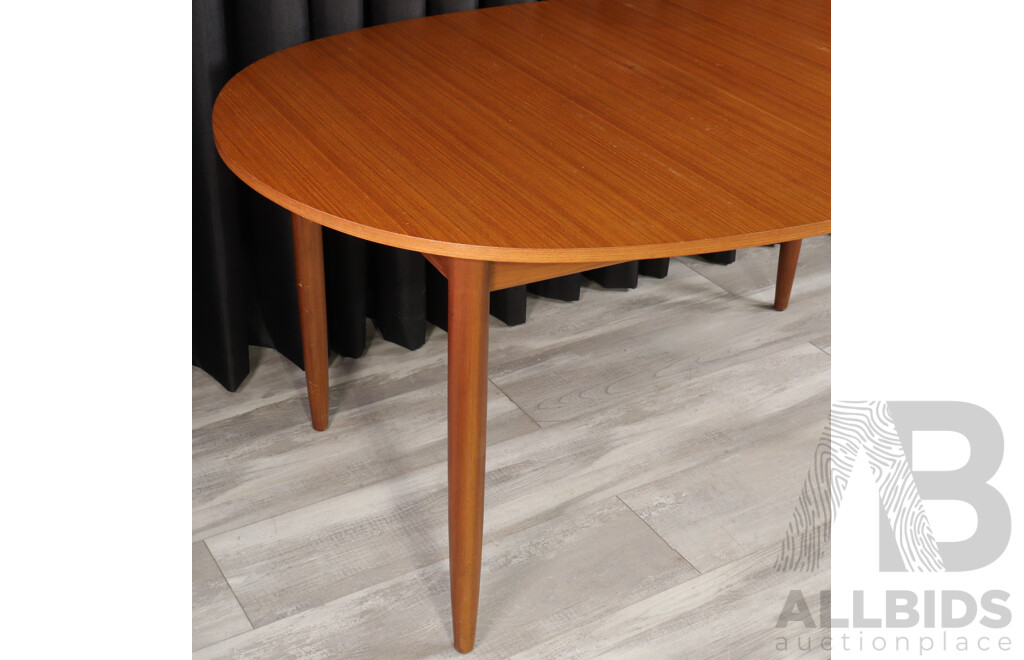 Vintage Teak Veneered Seven Piece Dining Suite by Elite Furniture