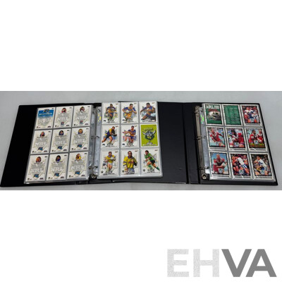 NRL Collector Card Sets From 2001 to 2003 in Official Folders