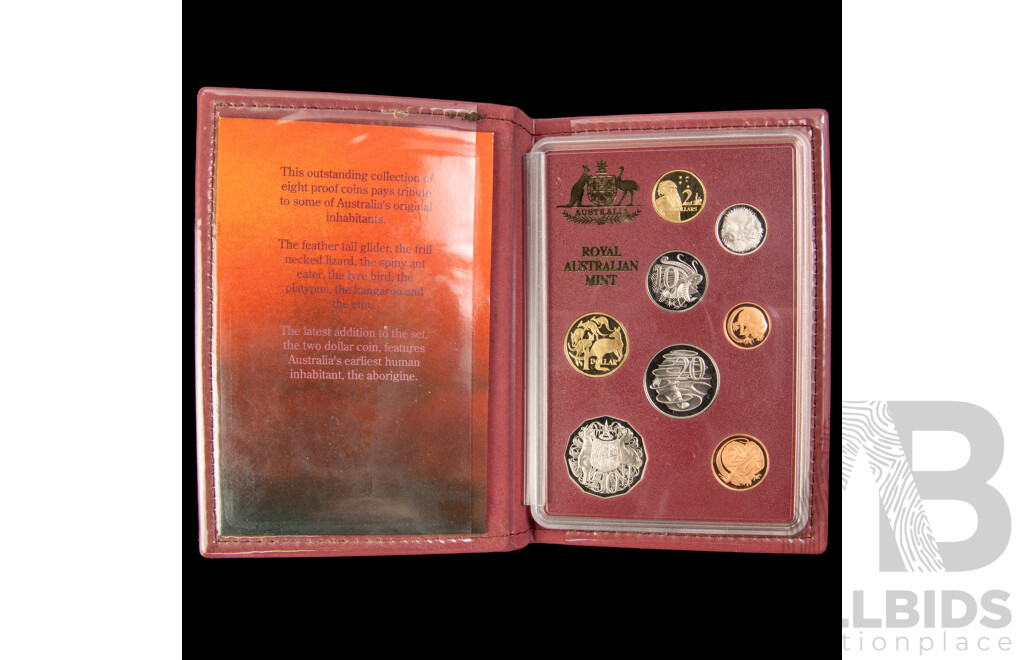 Australian RAM 1989 Eight Proof Coin Set