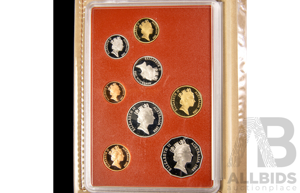 Australian RAM 1988 Eight Proof Coin Set