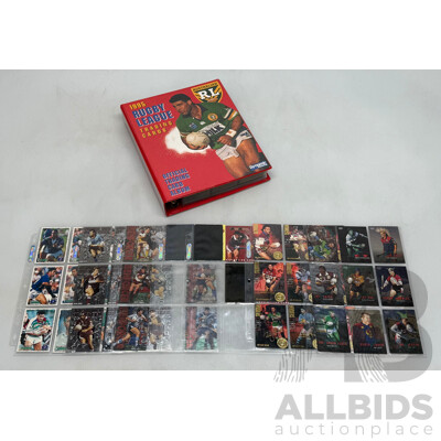 ARL 1995 Rugby League Trading Cards in Official Card Album