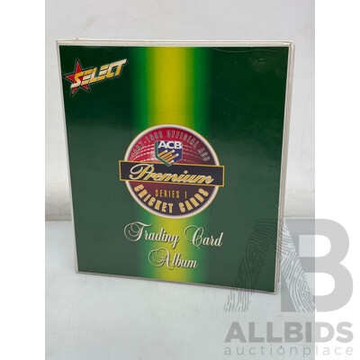 Cricket Collector Cards in Authentic Folder