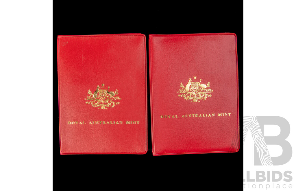 Australian RAM 1978 and 1981 UNC Coin Sets