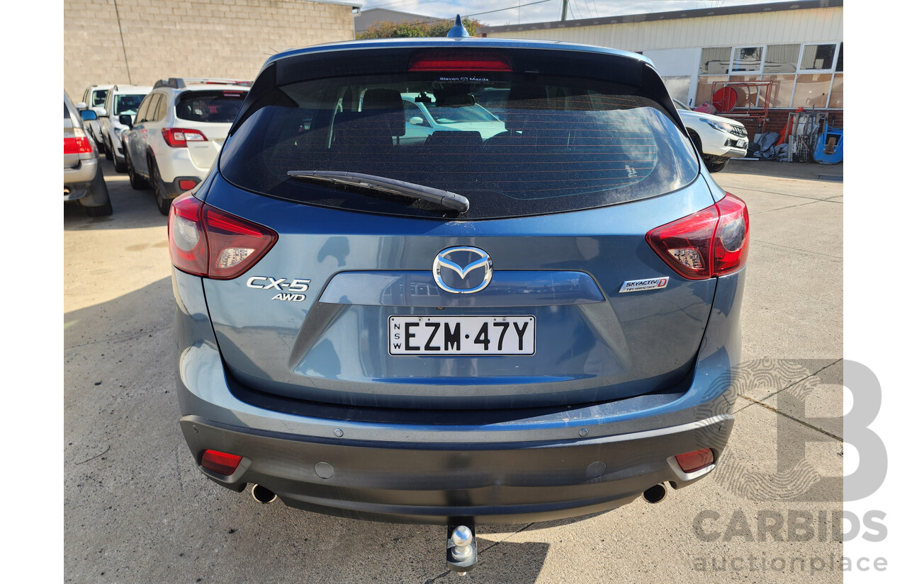 1/2017 Mazda Cx-5 GT (4x4) MY17 4d Wagon Blue 2.2L