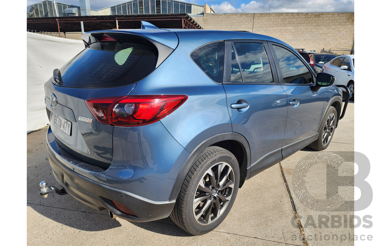 1/2017 Mazda Cx-5 GT (4x4) MY17 4d Wagon Blue 2.2L