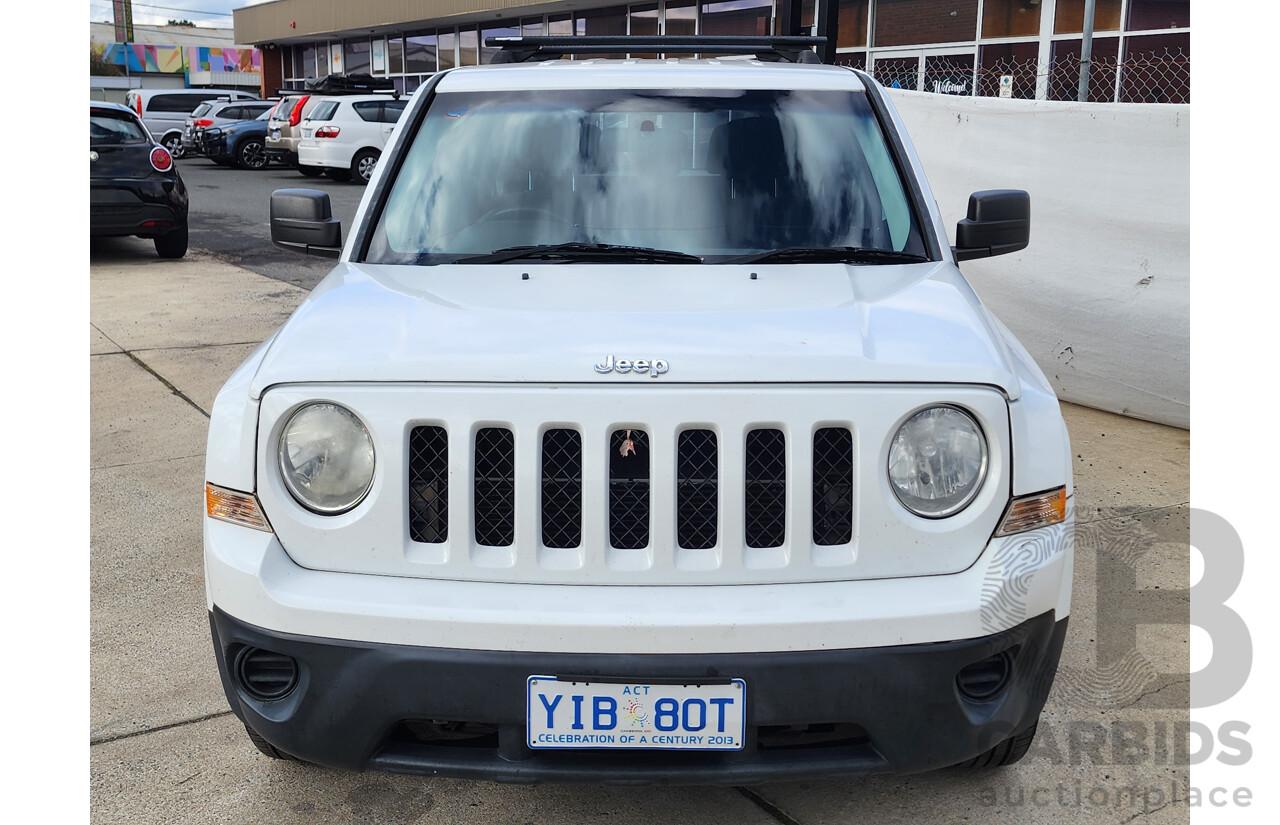9/2011 Jeep Patriot Sport MK 4d Wagon White 2.4L