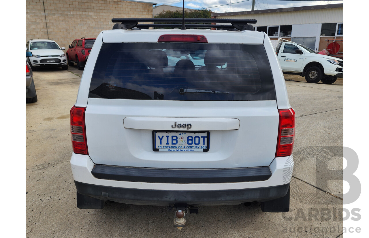 9/2011 Jeep Patriot Sport MK 4d Wagon White 2.4L