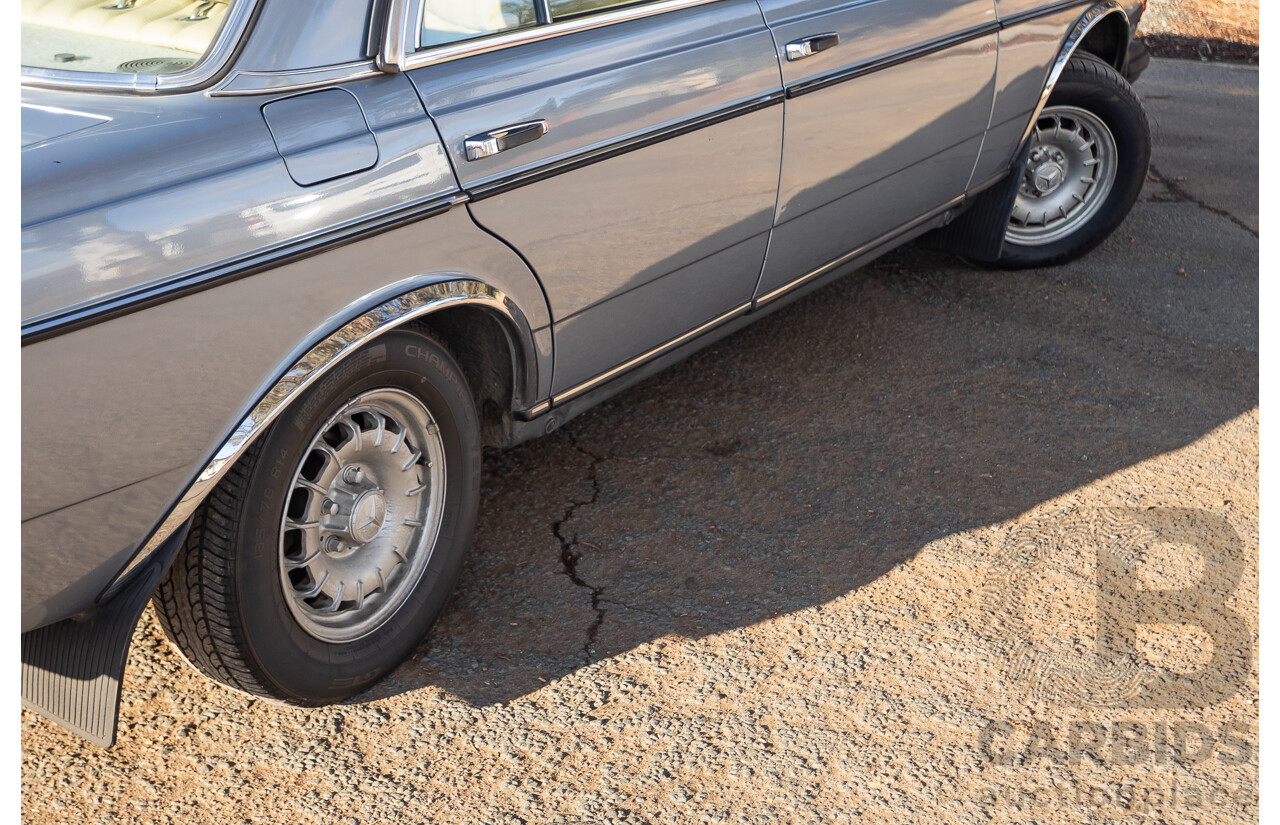 02/1984 Mercedes Benz 230E W123 4d Sedan Grey 2.3L