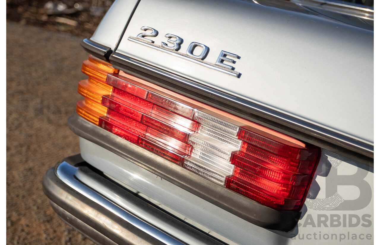 02/1984 Mercedes Benz 230E W123 4d Sedan Grey 2.3L
