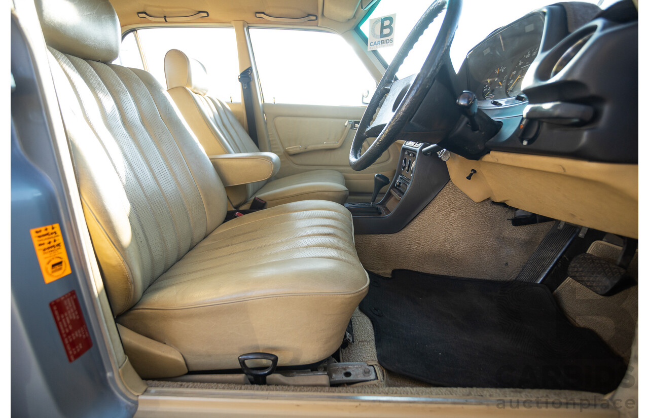 02/1984 Mercedes Benz 230E W123 4d Sedan Grey 2.3L