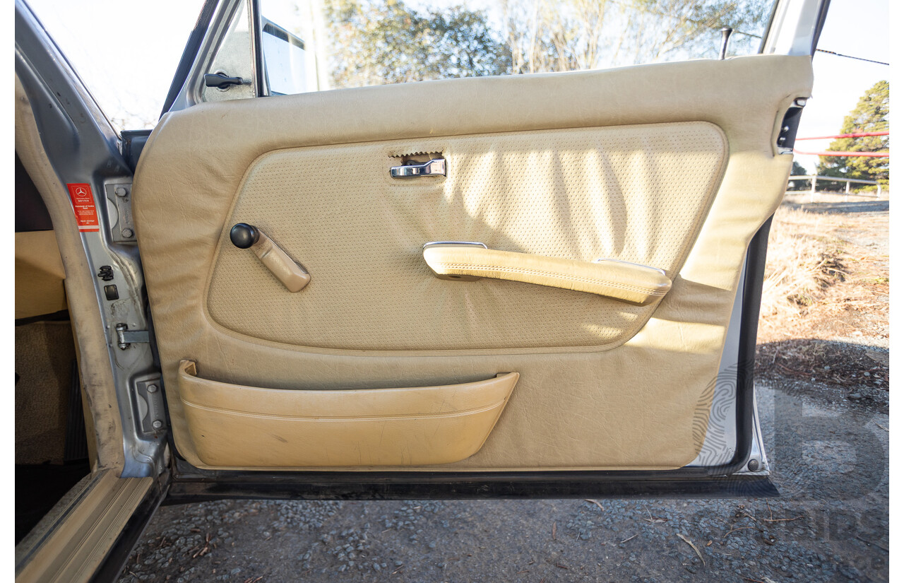 02/1984 Mercedes Benz 230E W123 4d Sedan Grey 2.3L