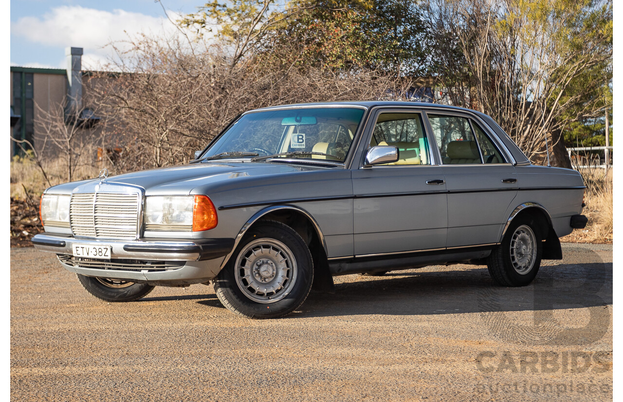 02/1984 Mercedes Benz 230E W123 4d Sedan Grey 2.3L