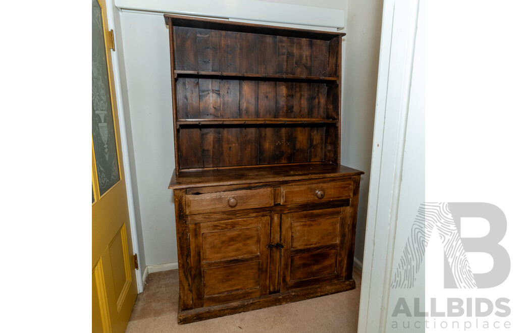 Rustic Timber Welsh Dresser