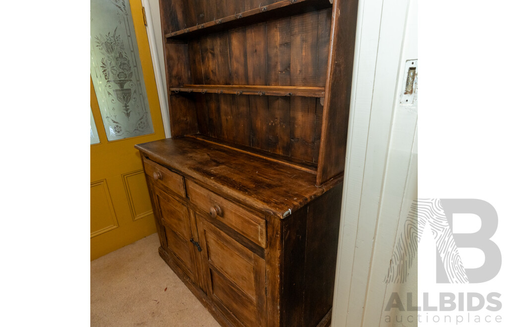 Rustic Timber Welsh Dresser