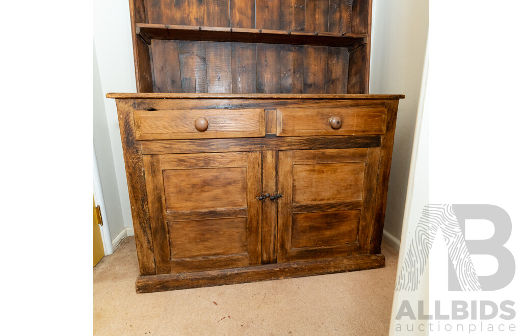Rustic Timber Welsh Dresser