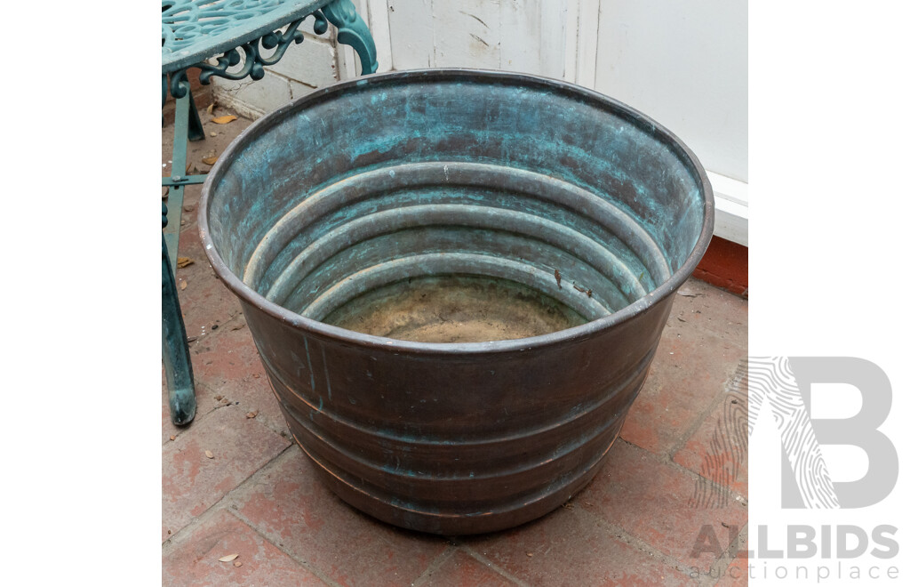 Vintage Copper Wash Tub