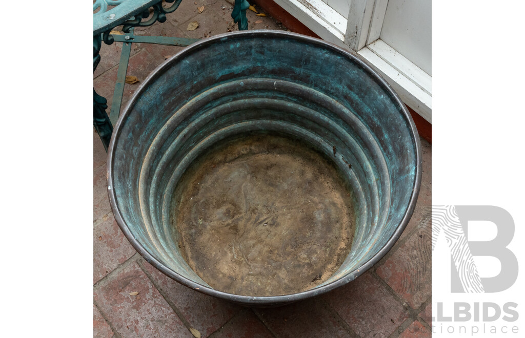 Vintage Copper Wash Tub