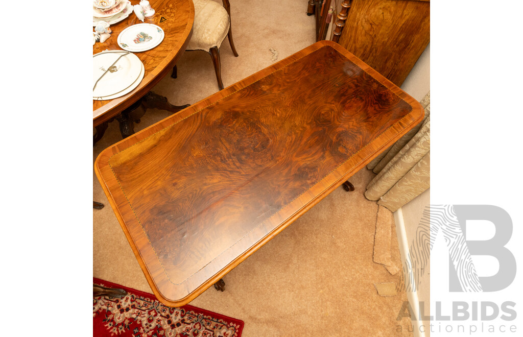Victorian Walnut Sofa Table