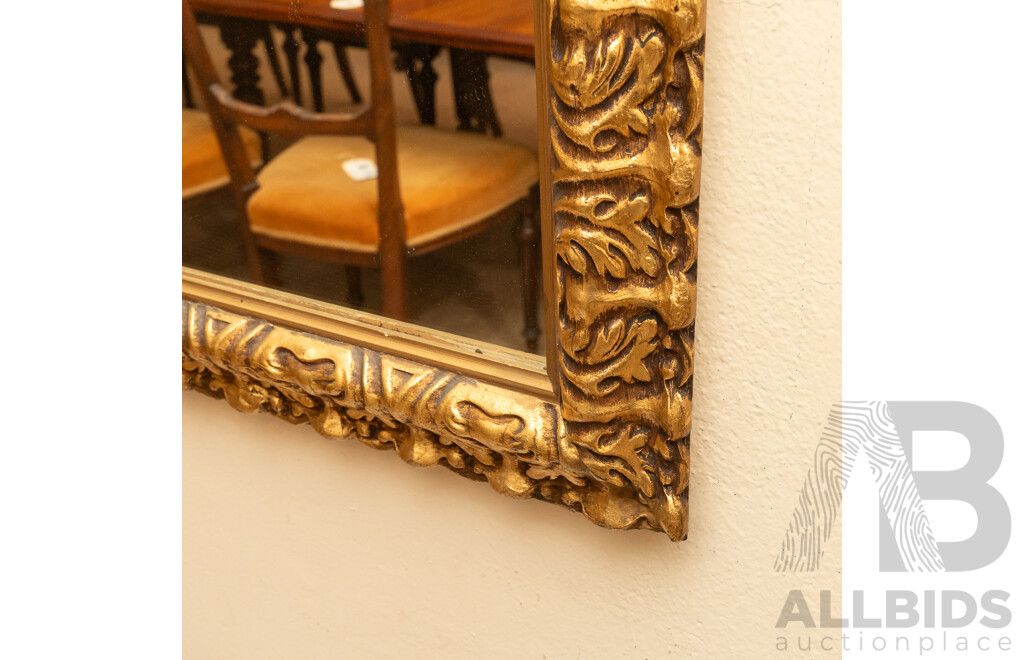 Gold Tone Gilt Frame Mirror