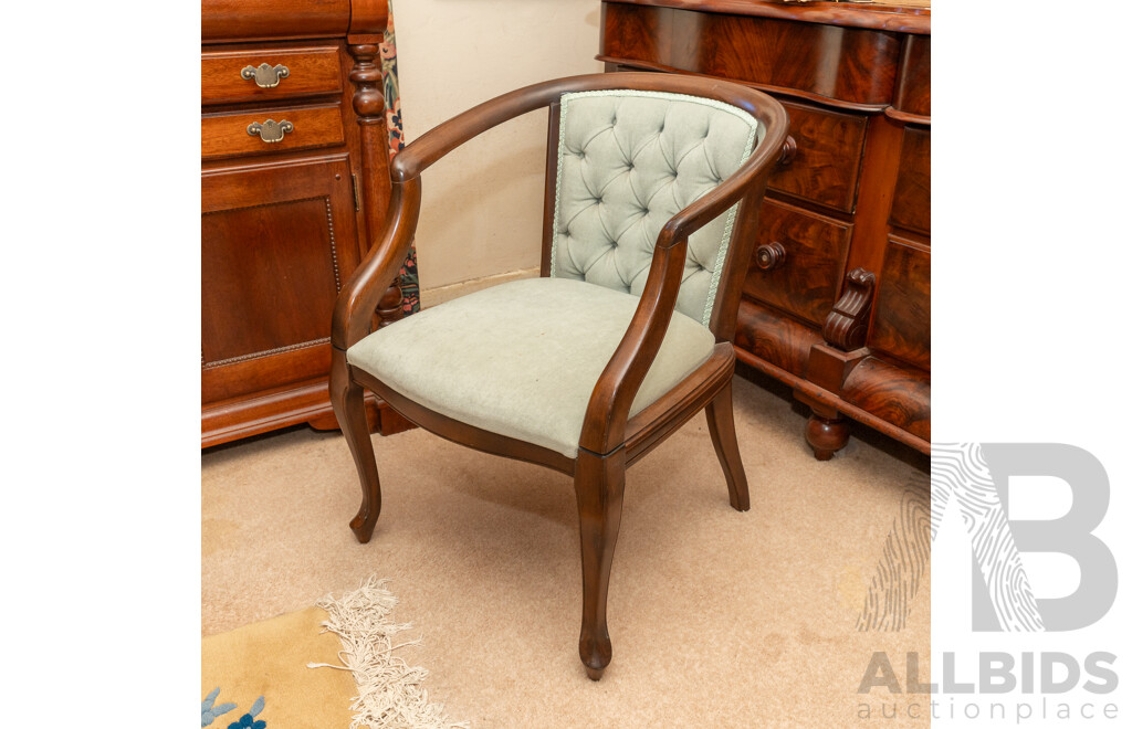 Modern Upholstered Tub Chair