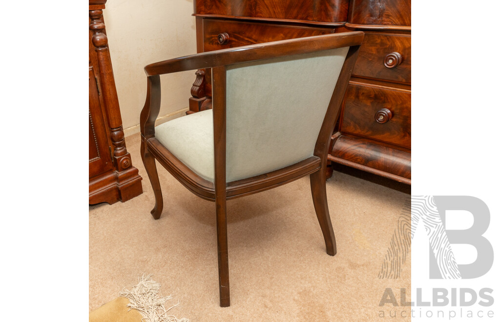 Modern Upholstered Tub Chair