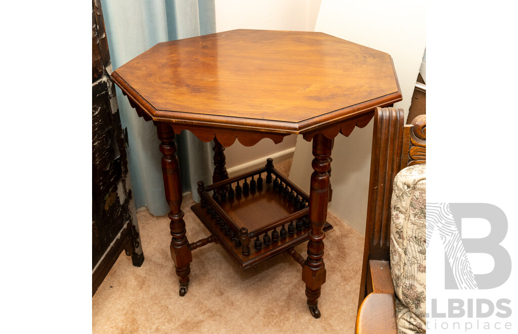 Late Edwardian Maple Centre Table