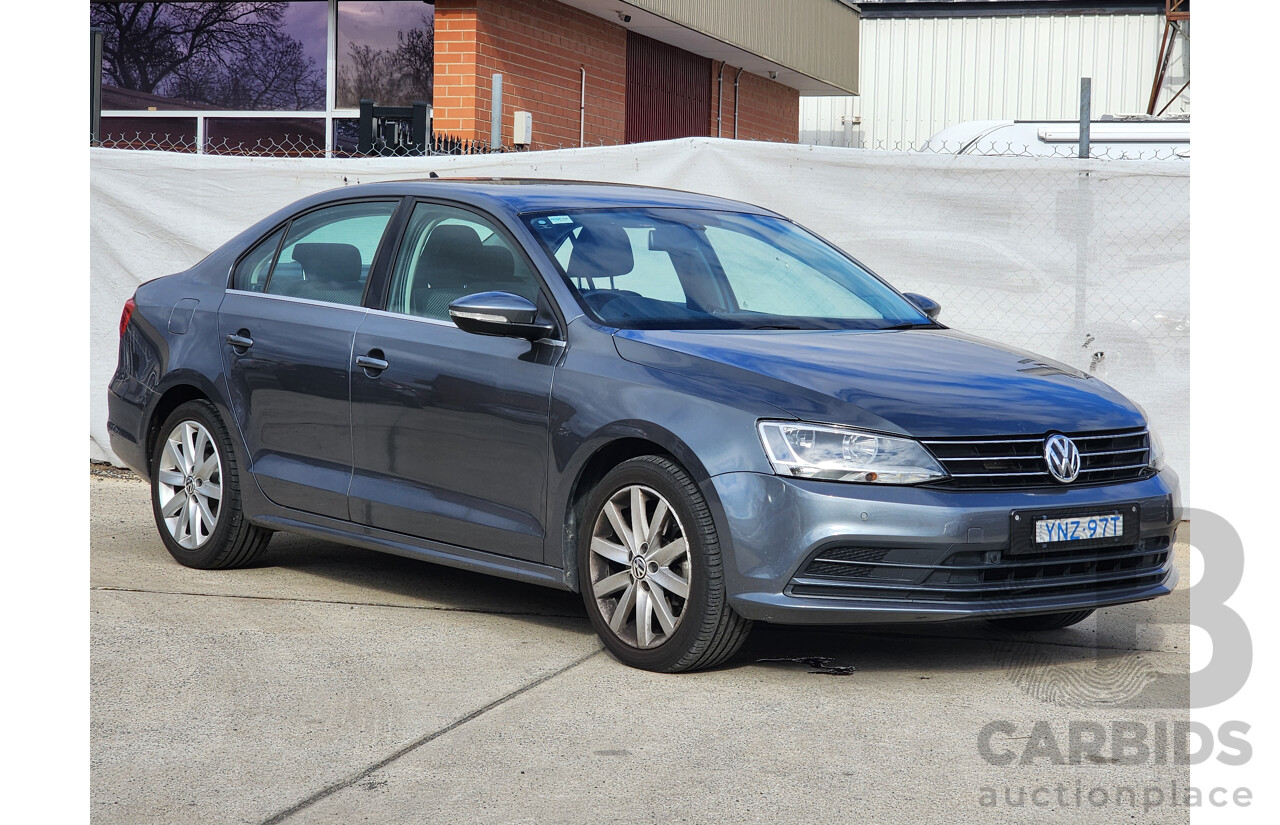 1/2015 Volkswagen Jetta 118 TSI Comfortline 1KM MY15 4d Sedan Grey 1.4L