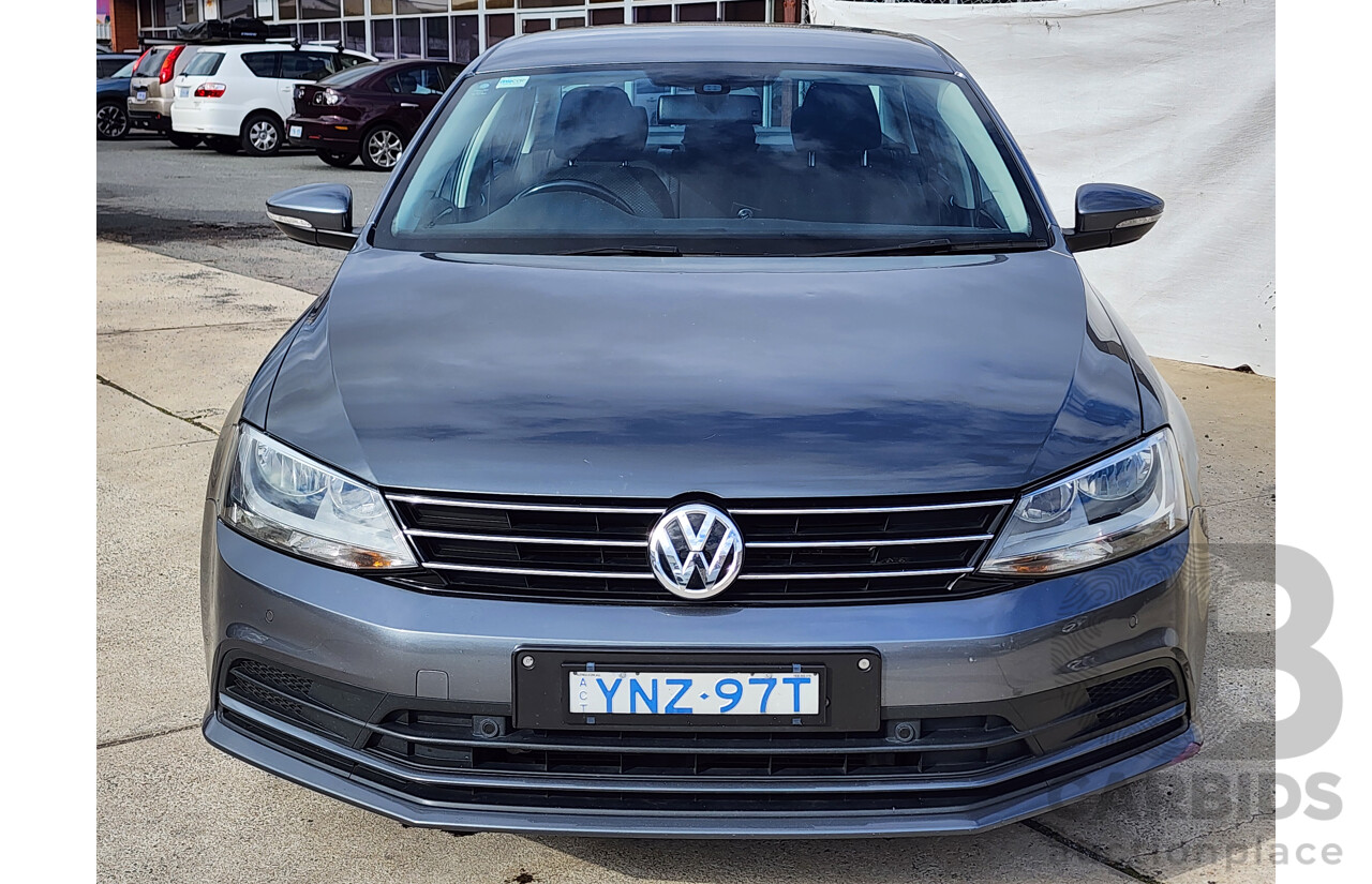 1/2015 Volkswagen Jetta 118 TSI Comfortline 1KM MY15 4d Sedan Grey 1.4L