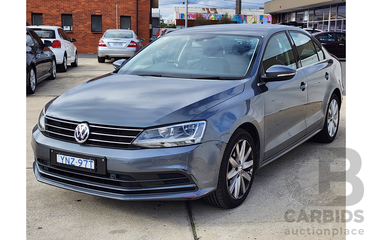 1/2015 Volkswagen Jetta 118 TSI Comfortline 1KM MY15 4d Sedan Grey 1.4L