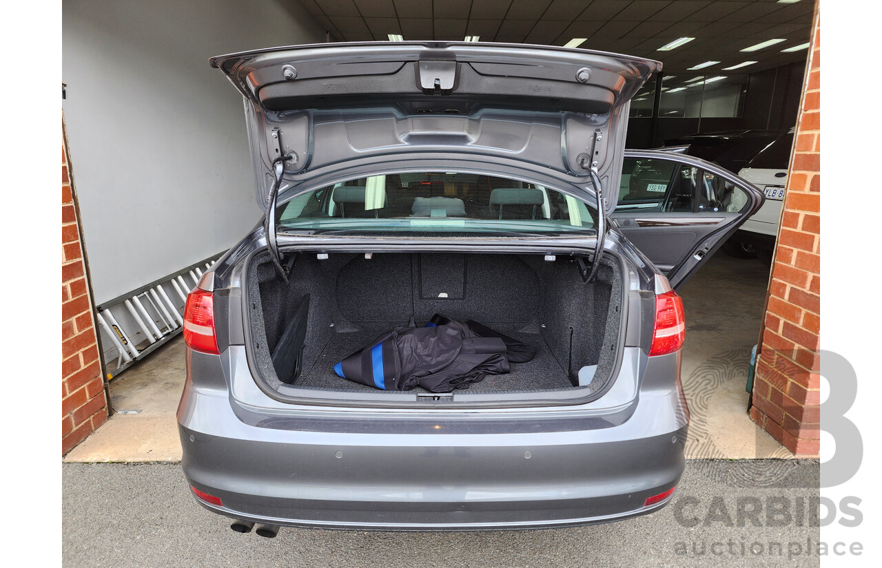 1/2015 Volkswagen Jetta 118 TSI Comfortline 1KM MY15 4d Sedan Grey 1.4L
