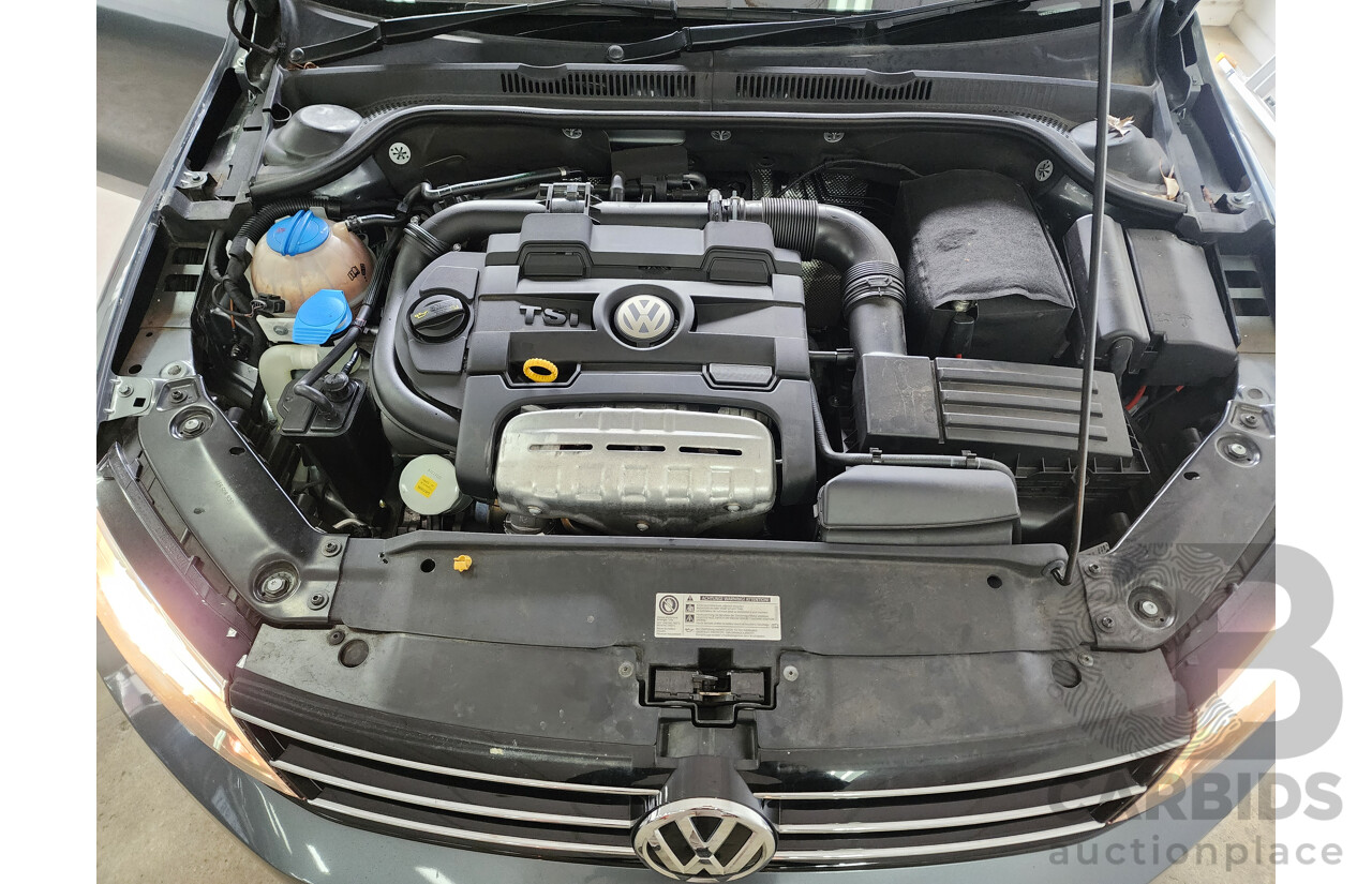 1/2015 Volkswagen Jetta 118 TSI Comfortline 1KM MY15 4d Sedan Grey 1.4L