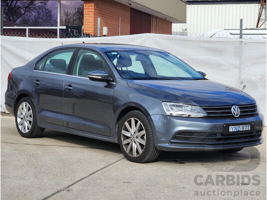 1/2015 Volkswagen Jetta 118 TSI Comfortline 1KM MY15 4d Sedan Grey 1.4L