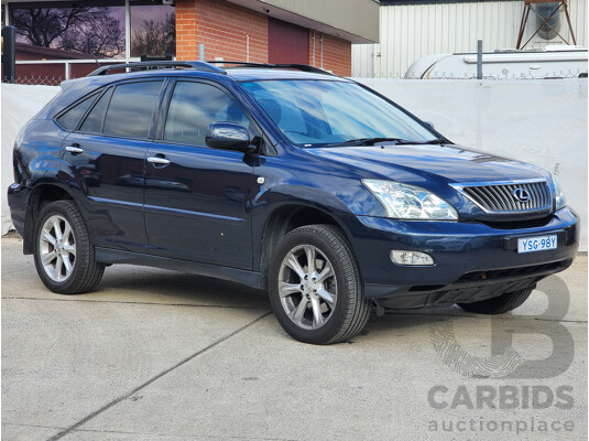 6/2007 Lexus Rx350 Sports Luxury GSU35R 07 UPGRADE 4d Wagon Purple 3.5L