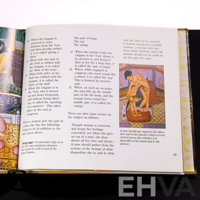 Collection Eight Books Relating to Erotic Subjects Including the Vatsyayana's Kamasutra, DB Taraporevala Sons Private Edition, 1963, The Red Thread of Passion by D Guy and More
