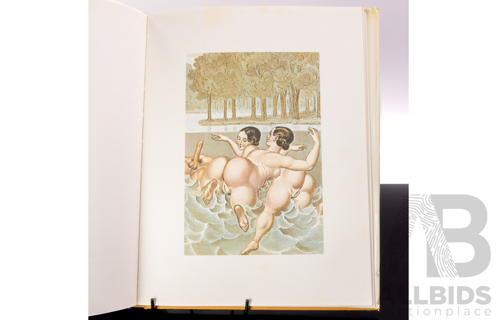 First American Edition, Peter Fendi, 40 Erotic Watercolors, Arlington Books, 1984, Hardcover with Dust Jacket Along with Limited Edition of 4000, Mirka Lugosi, Mademoiselle, Last Gasp, 2002, Hardcover