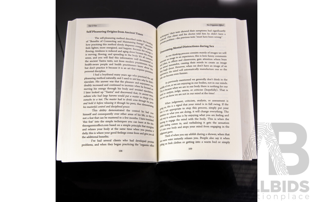 Collection Eight Books Relating to Erotic Subjects Including the Vatsyayana's Kamasutra, DB Taraporevala Sons Private Edition, 1963, The Red Thread of Passion by D Guy and More