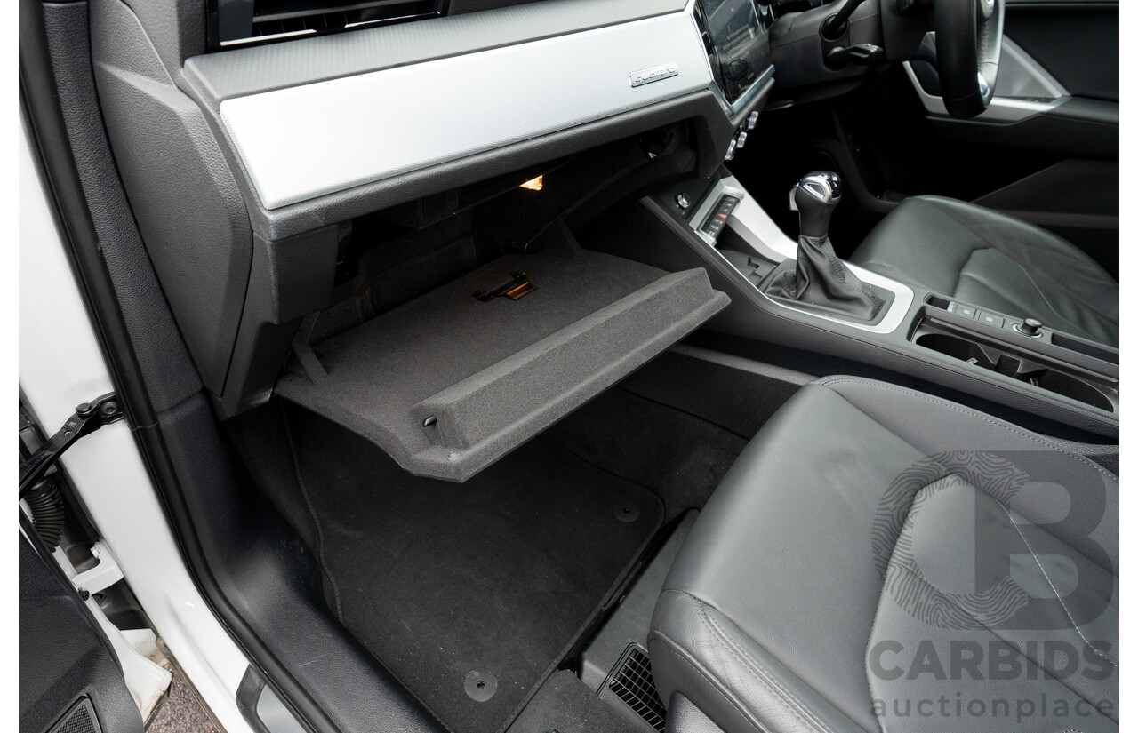 11/2022 Audi Q3 40 TFSI Quattro (AWD) F3 MY23 4d Wagon Glacier White Metallic Turbo 2.0L