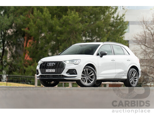 11/2022 Audi Q3 40 TFSI Quattro (AWD) F3 MY23 4d Wagon Glacier White Metallic Turbo 2.0L