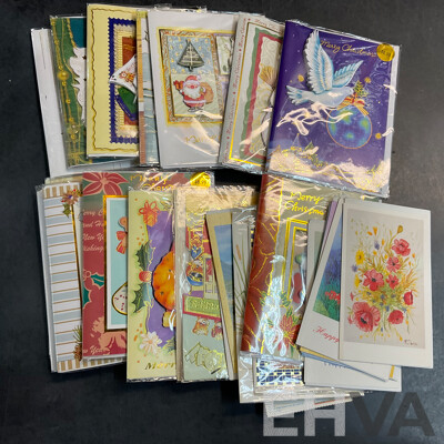 Assorted Photo Frames, Albums, and Wishing Cards