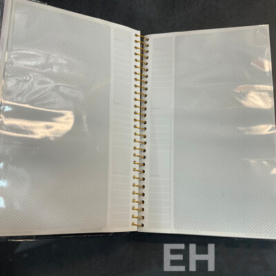 Assorted Photo Frames, Albums, and Wishing Cards
