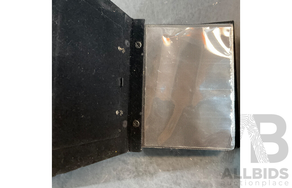 Assorted Photo Frames, Albums, and Wishing Cards