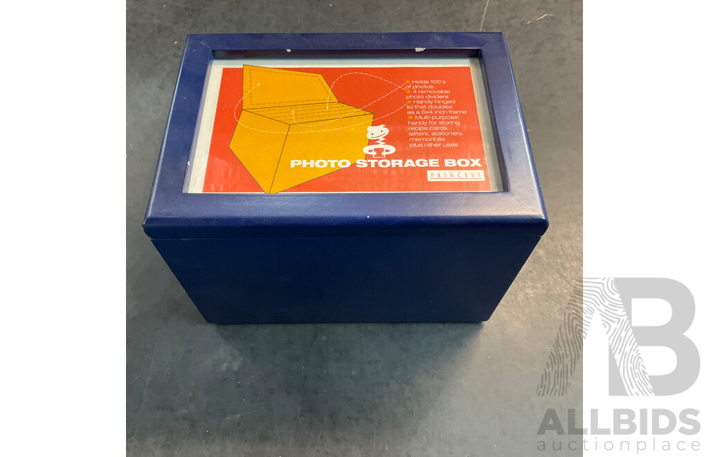 Assorted Photo Frames, Albums, and Wishing Cards