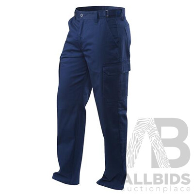 KING VALLEY Workwear Cargo Pants Mens / Unisex Size 107R - Lot of 5