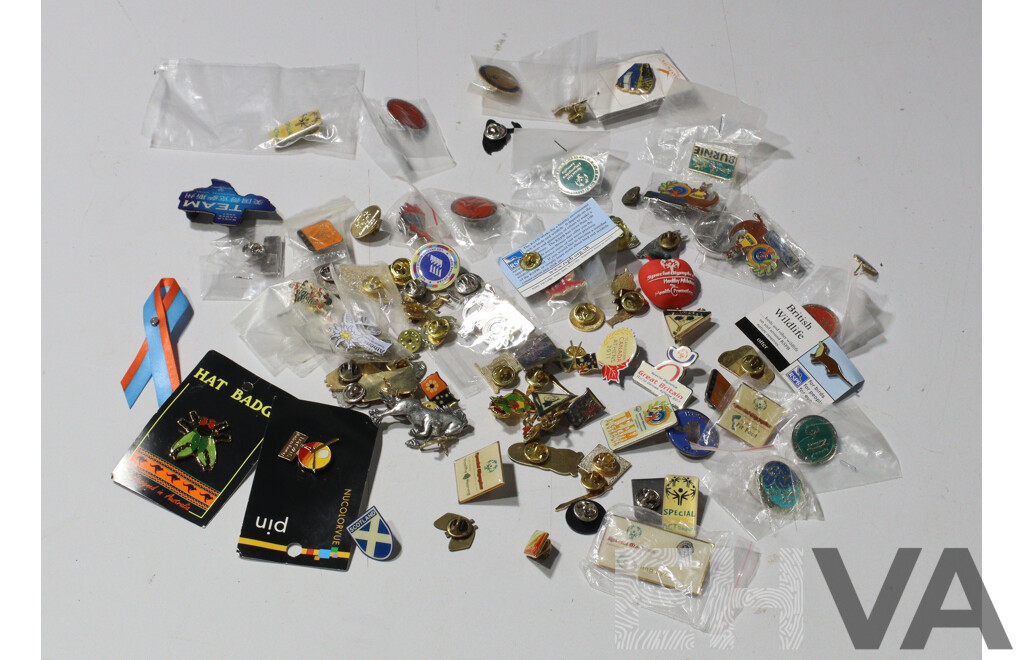 Large Collection of Pins