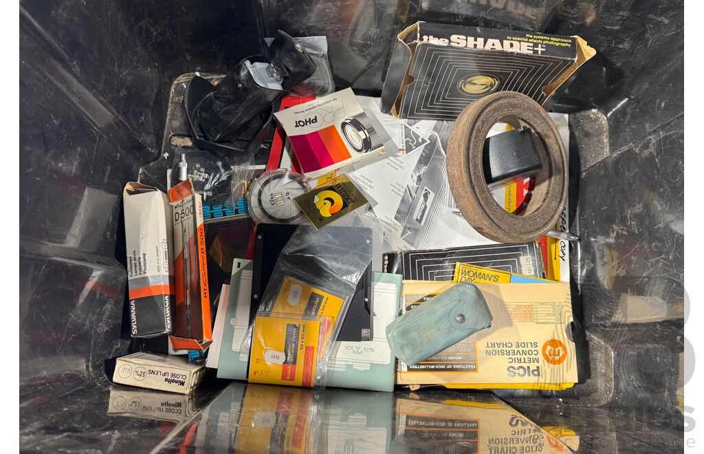 Large Collection Vintage Camera Ephemera and Equipment
