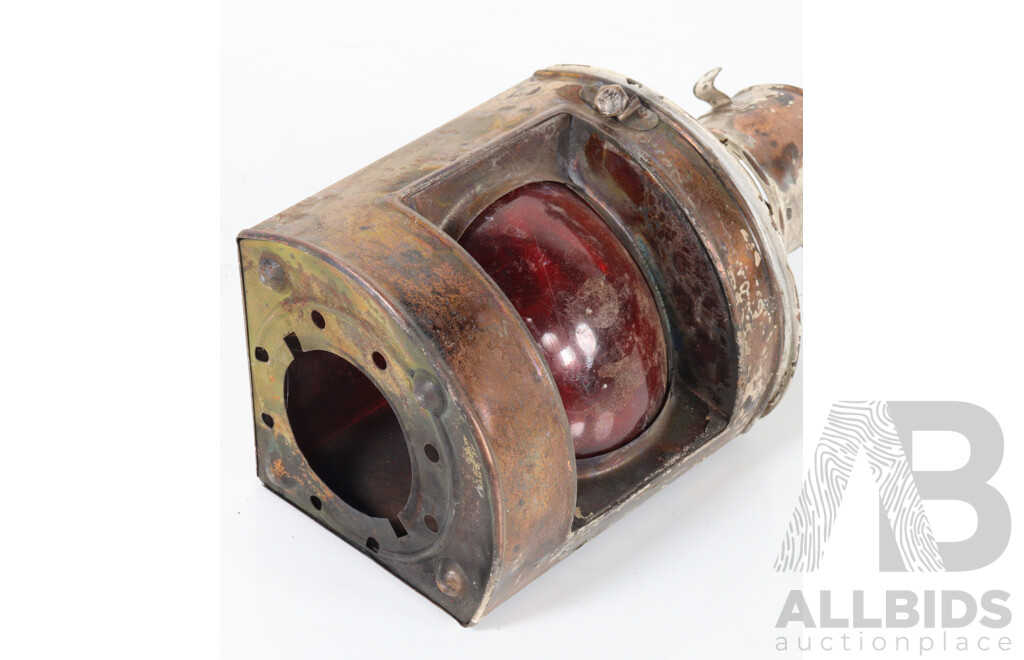 Pair of Reproduction Port and Starboard Lanterns