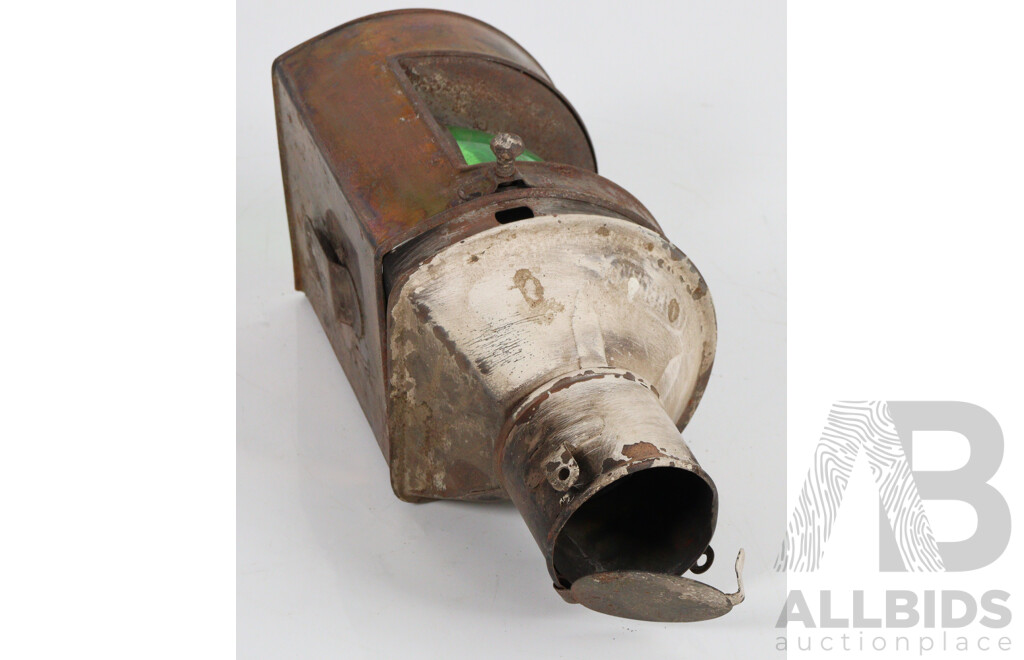 Pair of Reproduction Port and Starboard Lanterns
