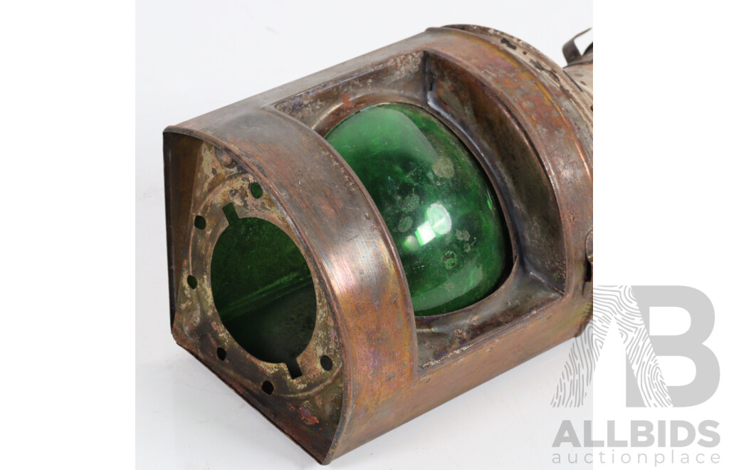 Pair of Reproduction Port and Starboard Lanterns