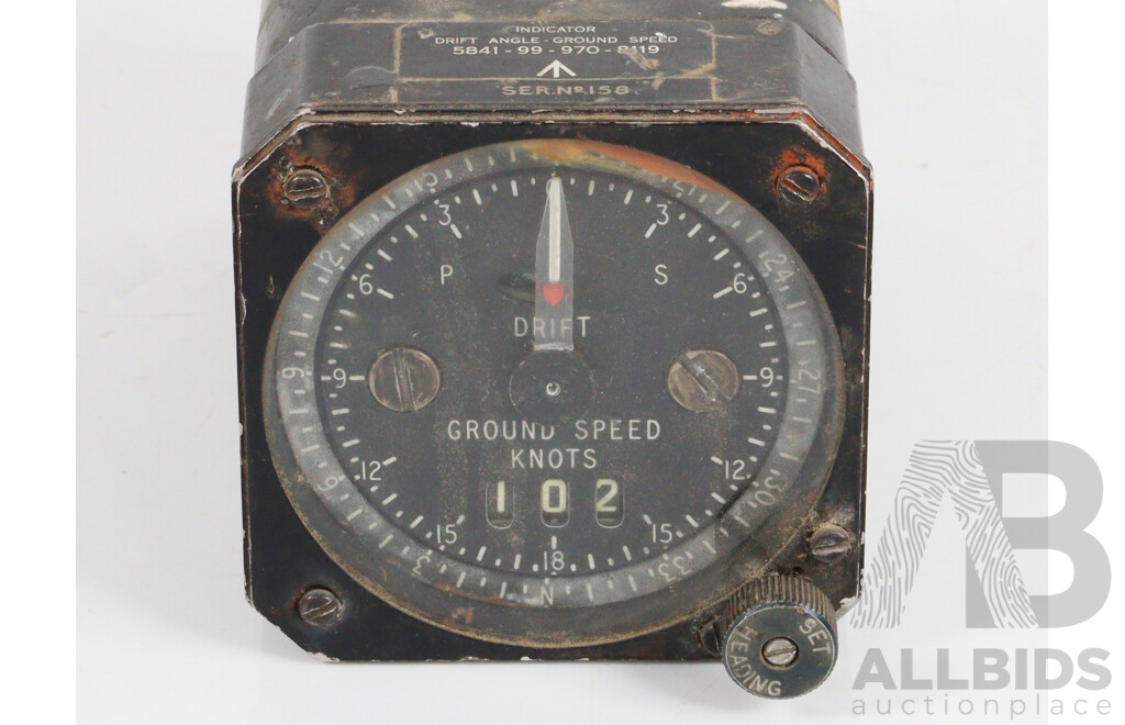 Narco GSI-1 DME Speed Indicator